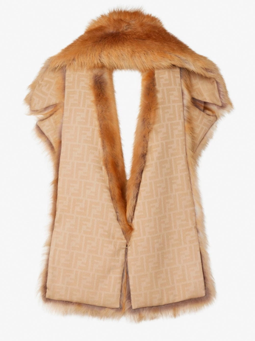 Fendi Women Shearling Scarf
