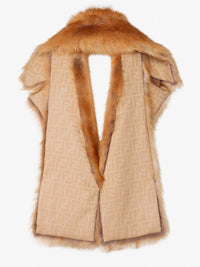 Fendi Women Shearling Scarf