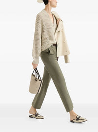 Brunello Cucinelli Women Kickflare Cigarette Trousers