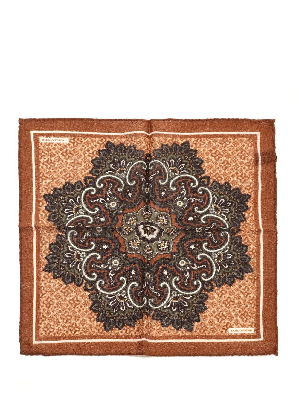 Tagliatore Tagliatore Men Wool Pocket Square