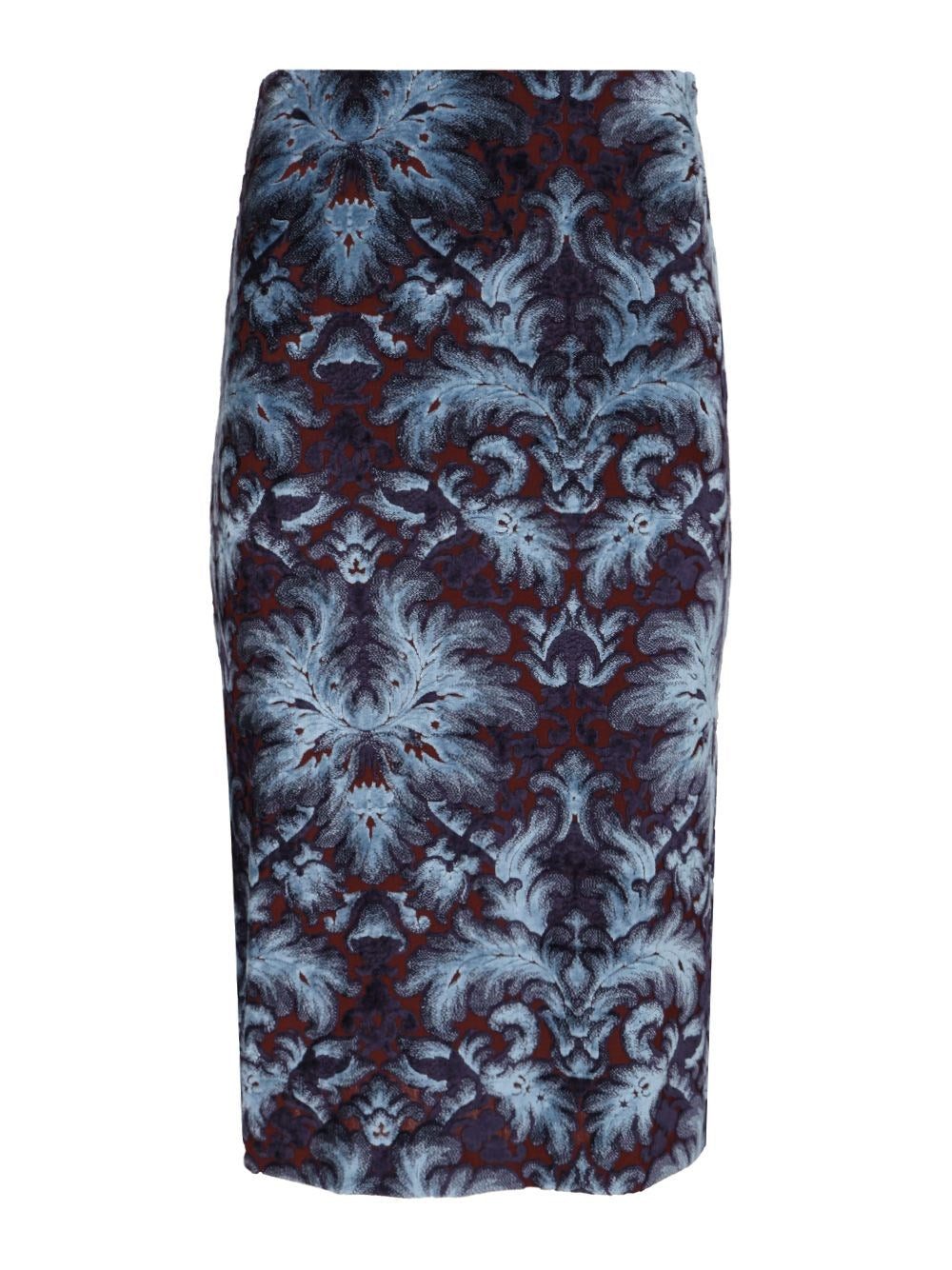 Etro Women Midi Skirt With Paisley Flower Print