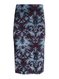 Etro Women Midi Skirt With Paisley Flower Print