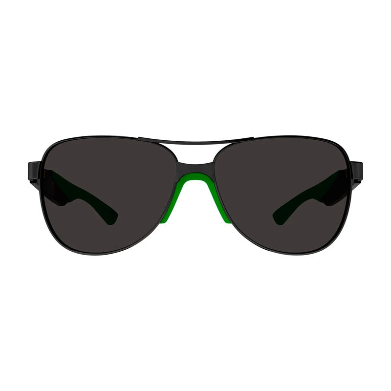 Bottega Veneta Sunglasses Aviator Full Rim, Black/Red Frame and Red Lens BV1231S004