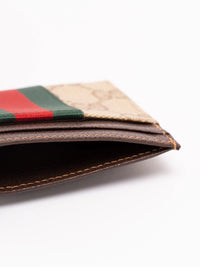 Gucci Women Card Case With Web