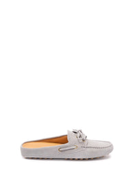 Tod's Women `Glove Gommino` Loafers In Suede