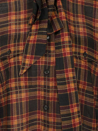 Saint Laurent Women Lavalliére Cassandre Shirt