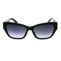 Ralph Lauren Sunglasses Cat Eye Full Rim, Black Frame and Grey Gradient Lens RL8206U50018G