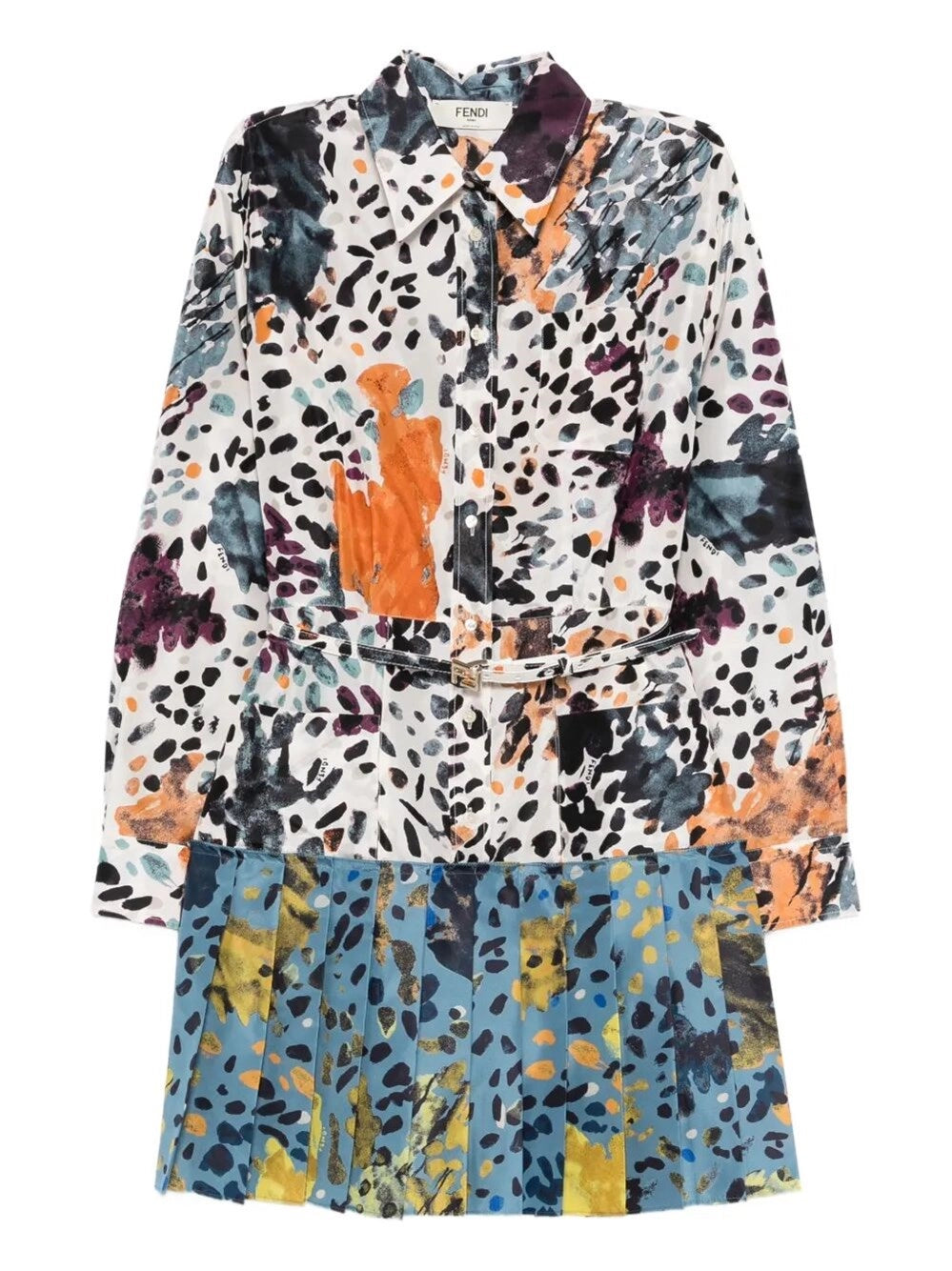 Fendi Women `Falena` Print Dress