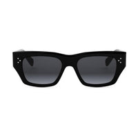 Celine Celine Sunglasses Square Full Rim, Black Frame and Grey Gradient Lens CL40297U01B