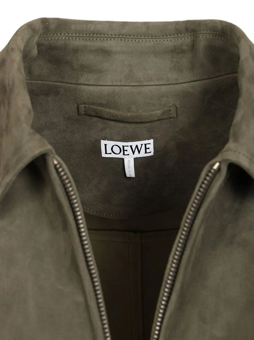 Loewe Loewe Men Lightweight Suede Lambskin Jacket