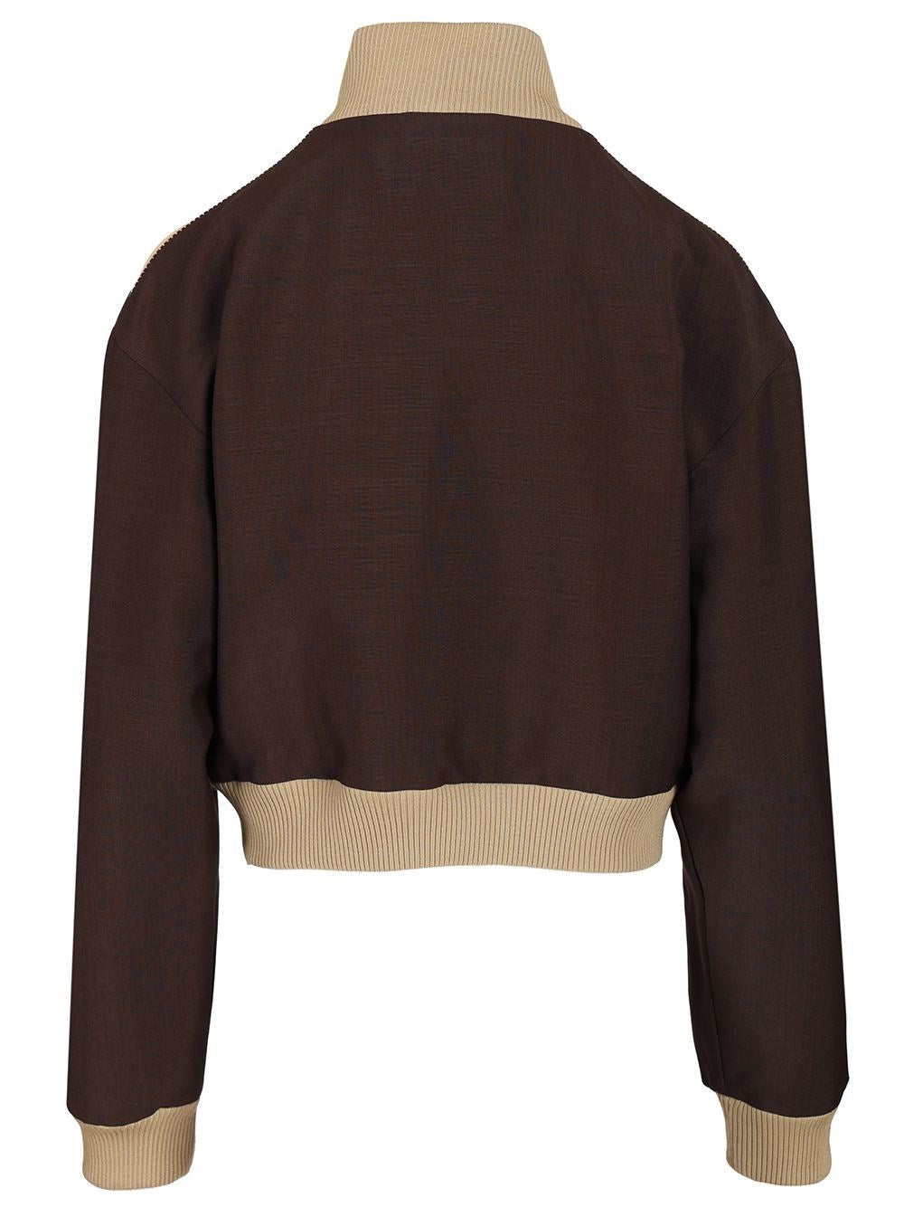 Miu Miu Women Blouson In Kid Mohair