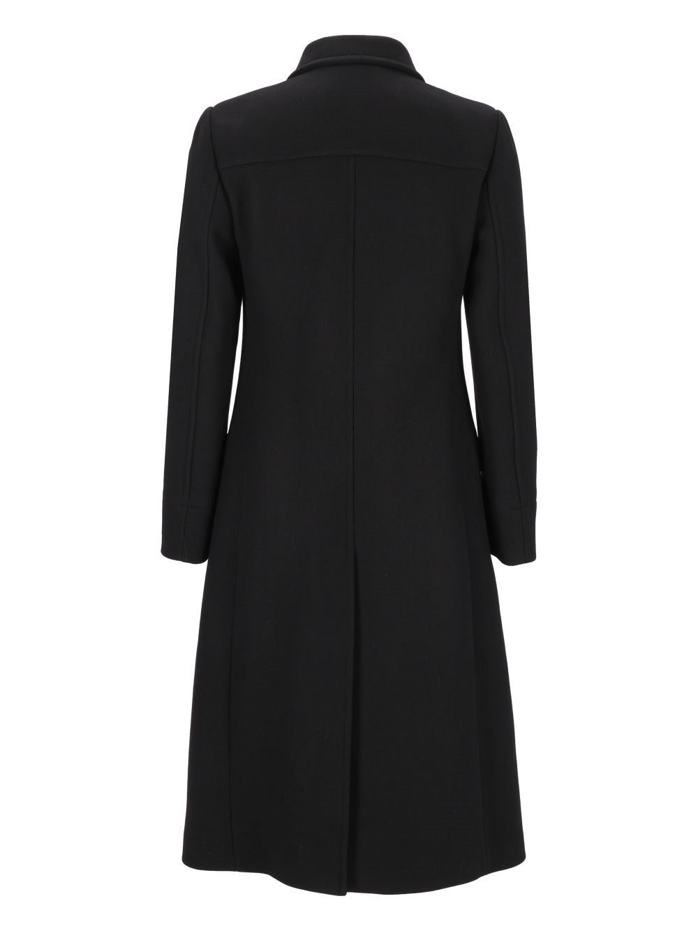 Dries Van Noten Men Long Coat With Asymmetric Buttons