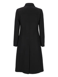 Dries Van Noten Men Long Coat With Asymmetric Buttons