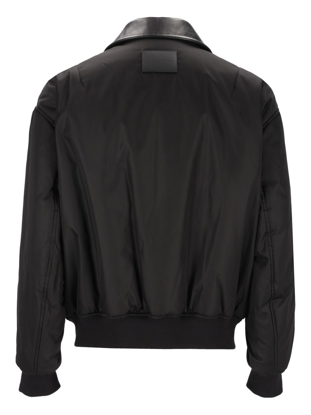 Balenciaga Men Twill Cocoon Bomber Jacket