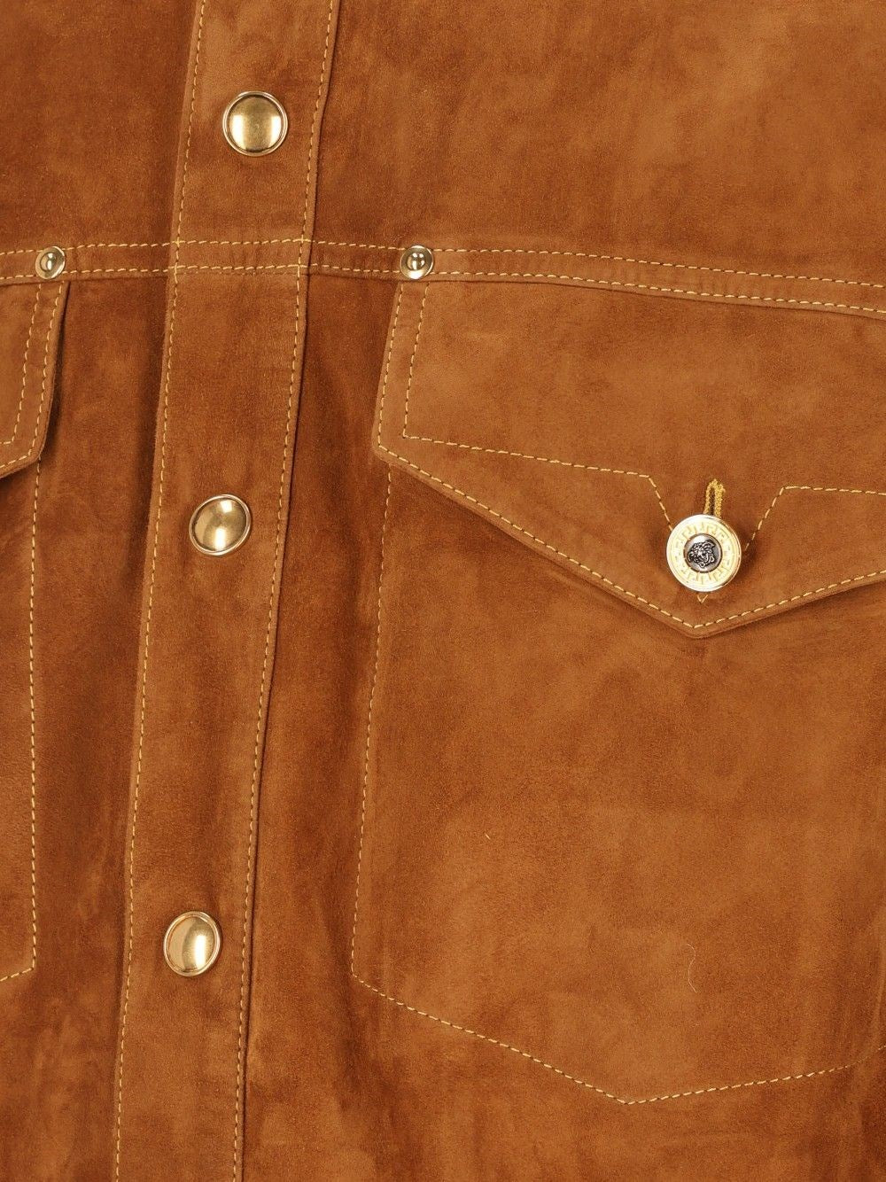 Versace Men Suede Blouson