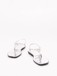 Gucci Women Thong Sandal With Interlocking G