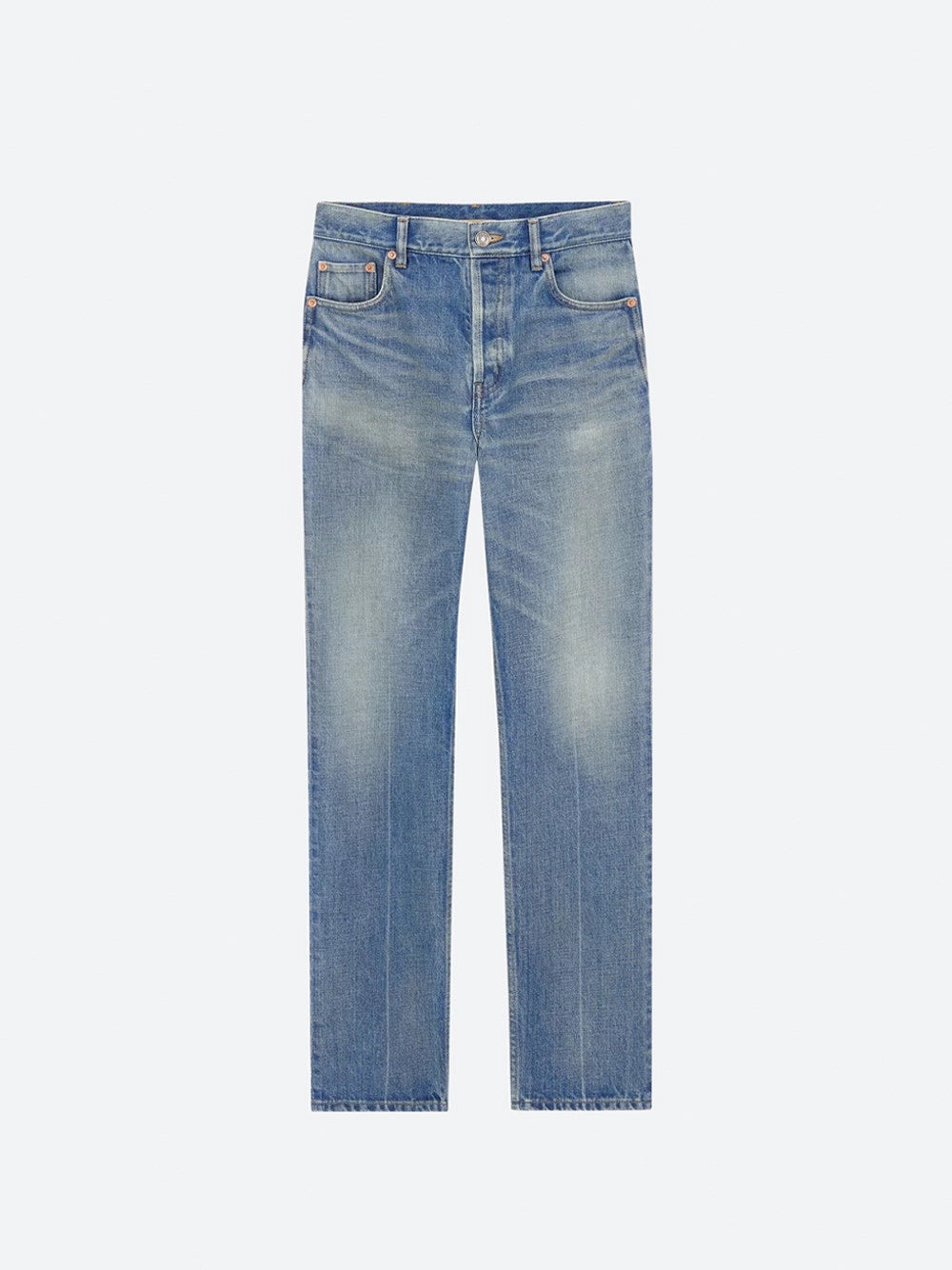 Saint laurent Saint Laurent Women Mid Rise Straight Jeans