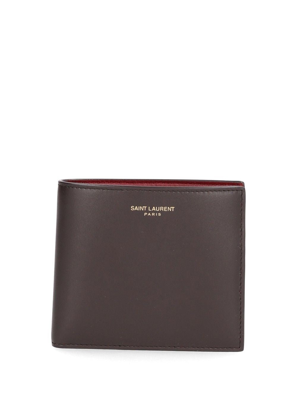 Saint Laurent Men East/West Leather Wallet