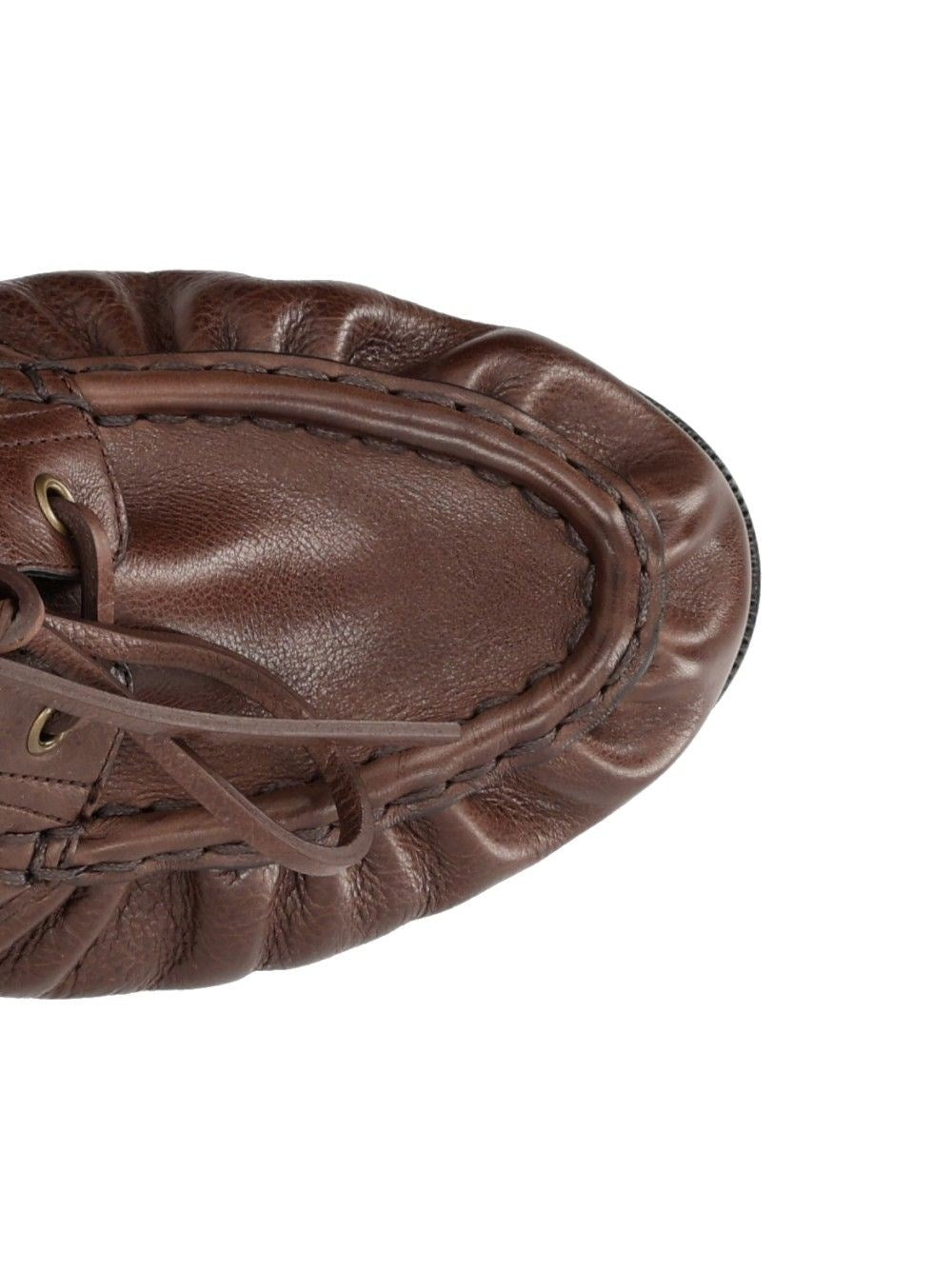Saint Laurent Saint Laurent Men "Le Loafer Bateau" Moccasins