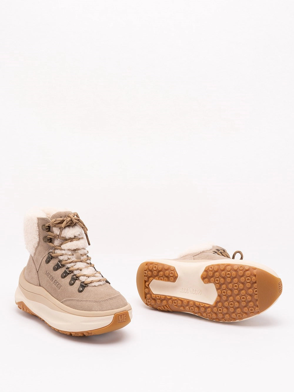 Moon Boot Women `Moon247 City Shearling Mid` Boots