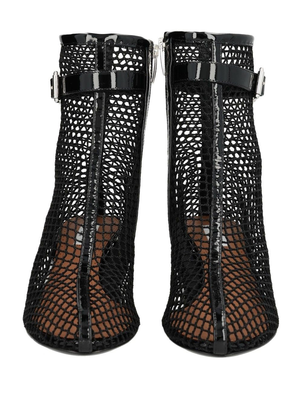 Alaïa Women Mesh Ankle Boots