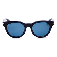 Burberry Sunglasses Round Full Rim, Blue Frame and Blue Lens BE4439412080