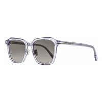 Tom Ford Sunglasses Square Full Rim, Transparent Grey Frame and Smoke Gradient Lens FT0971-K20B