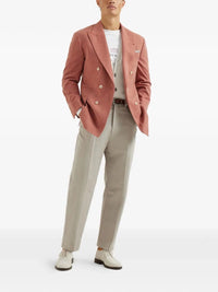 Brunello Cucinelli Men English Rib Knit Cardigan