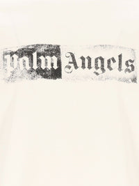 Palm Angels Men T-Shirt With Printed Logo