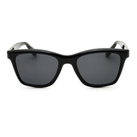 Salvatore Ferragamo Sunglasses Square Full Rim, Black Frame and Blue Grey Lens SF2001S001