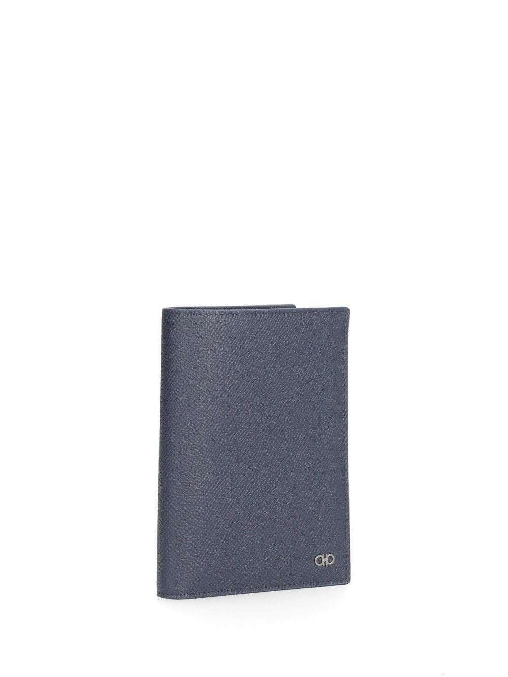 Ferragamo Ferragamo Men Gancini Compact Wallet