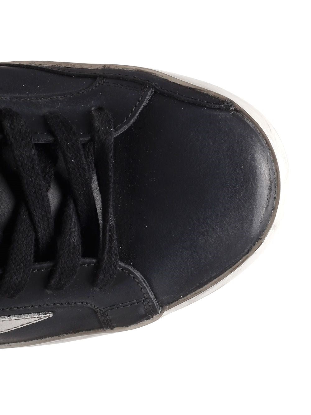 Golden Goose Golden Goose Men Black "Super Star" Sneakers