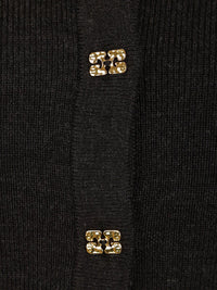 Ganni Women Mini Cardigan