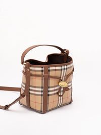 Burberry Burberry Women Mini Drawstring Bucket Bag