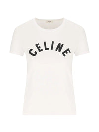 Celine Celine Women Ribbed T-Shirt