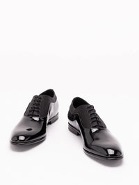 Dolce & Gabbana Men Patent Leather Lace-Up