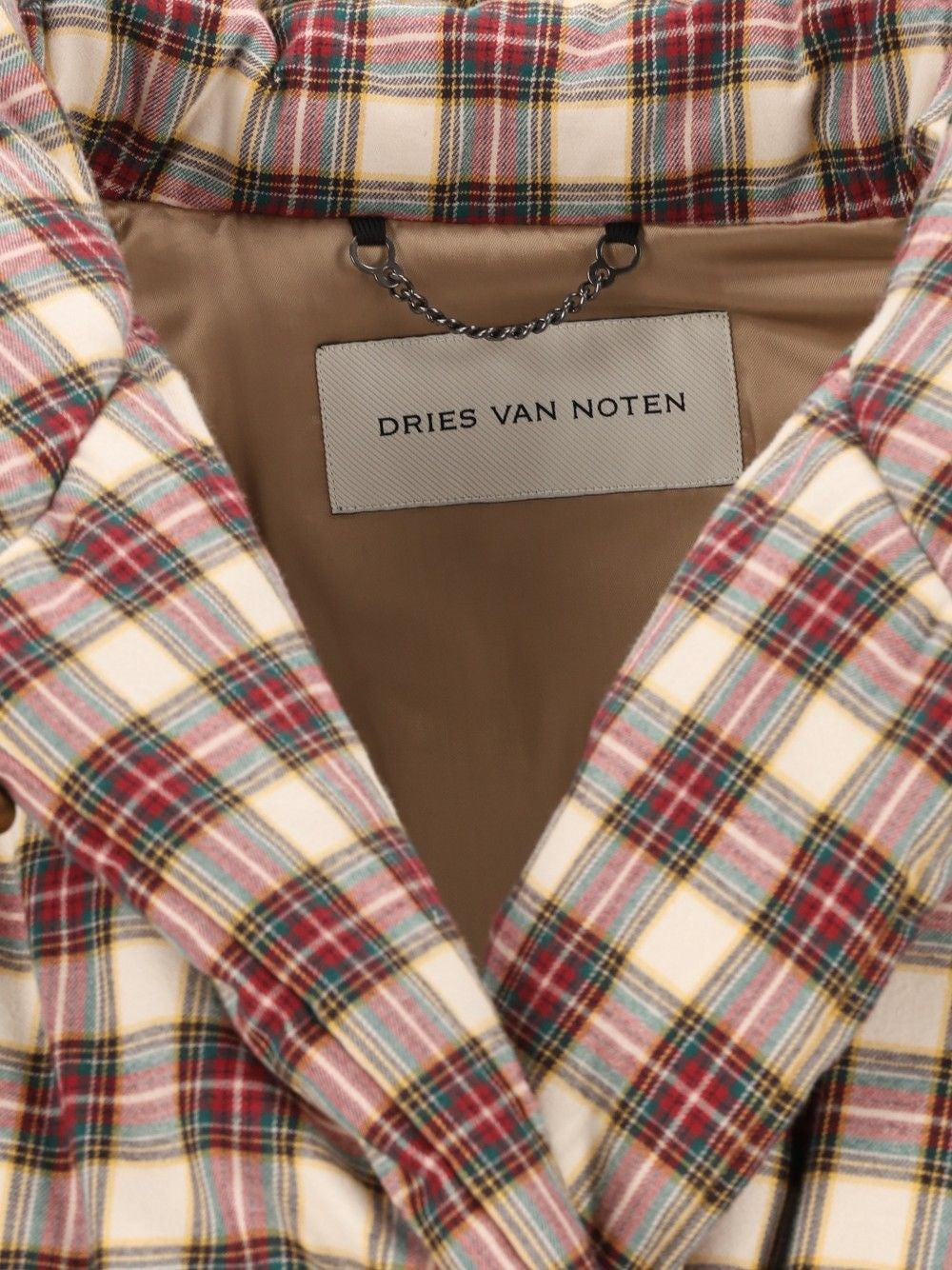 Dries Van Noten Dries Van Noten Women Check Padded Jacket