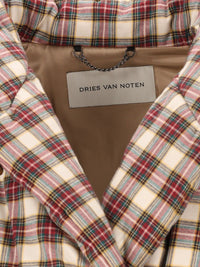 Dries Van Noten Dries Van Noten Women Check Padded Jacket