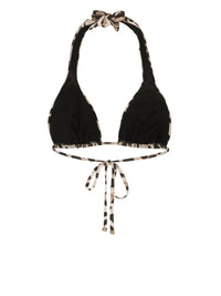 Dolce & Gabbana Women Leopard-Print Bikini Top
