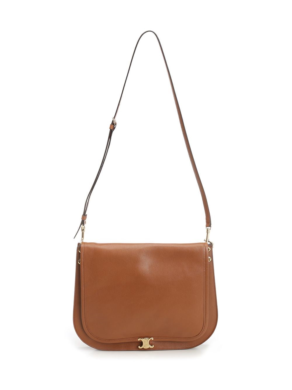 Celine Women "Besace" Leather Bag