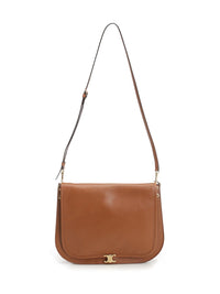 Celine Women "Besace" Leather Bag