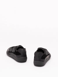 Prada Prada Men Speedrock Leather And Mesh Fabric Sneakers