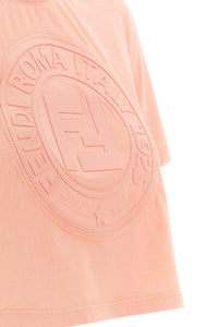 Fendi Women 3D 'Fendi Roma' T-Shirt