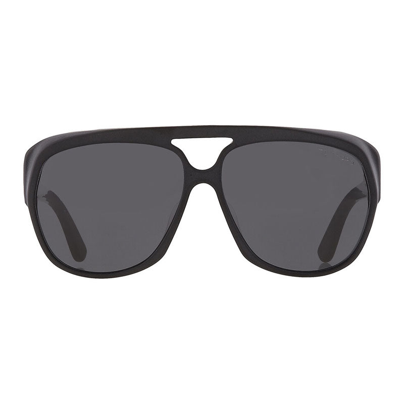 Tom Ford Sunglasses Browline Full Rim, Matte Black Frame and Smoke Gradient Lens FT110302A