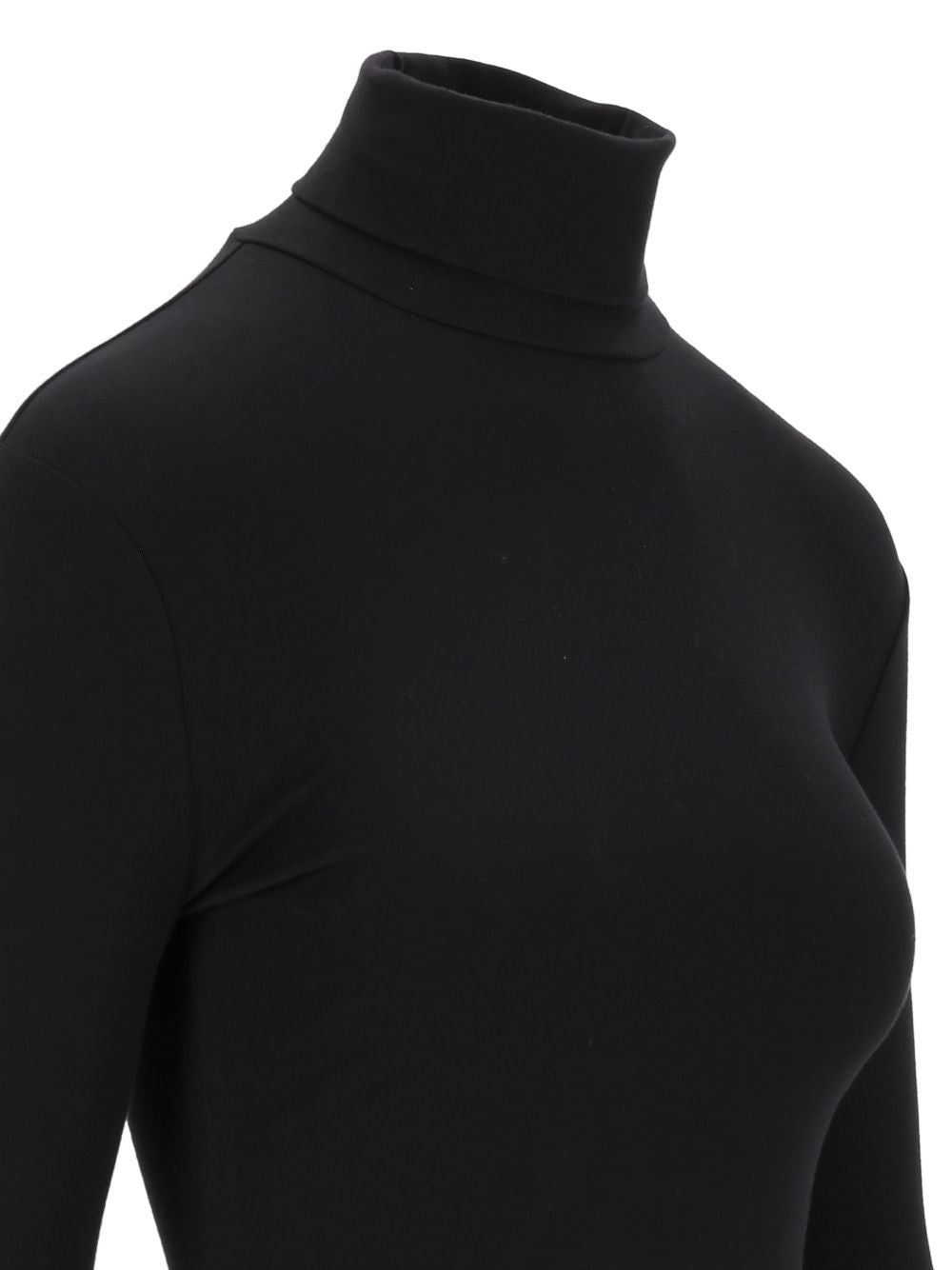Celine Celine Women Stretch Cotton Jersey Turtleneck