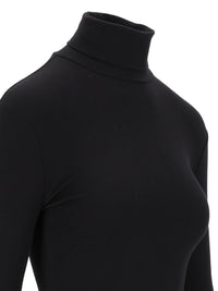 Celine Celine Women Stretch Cotton Jersey Turtleneck