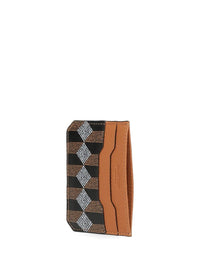 Au Depart Au Depart Women Printed Leather Card Holder