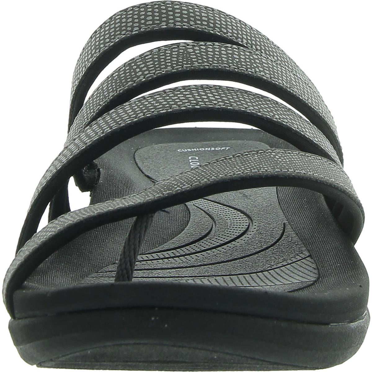 Glide Womens Metallic Slip on Flip-Flops