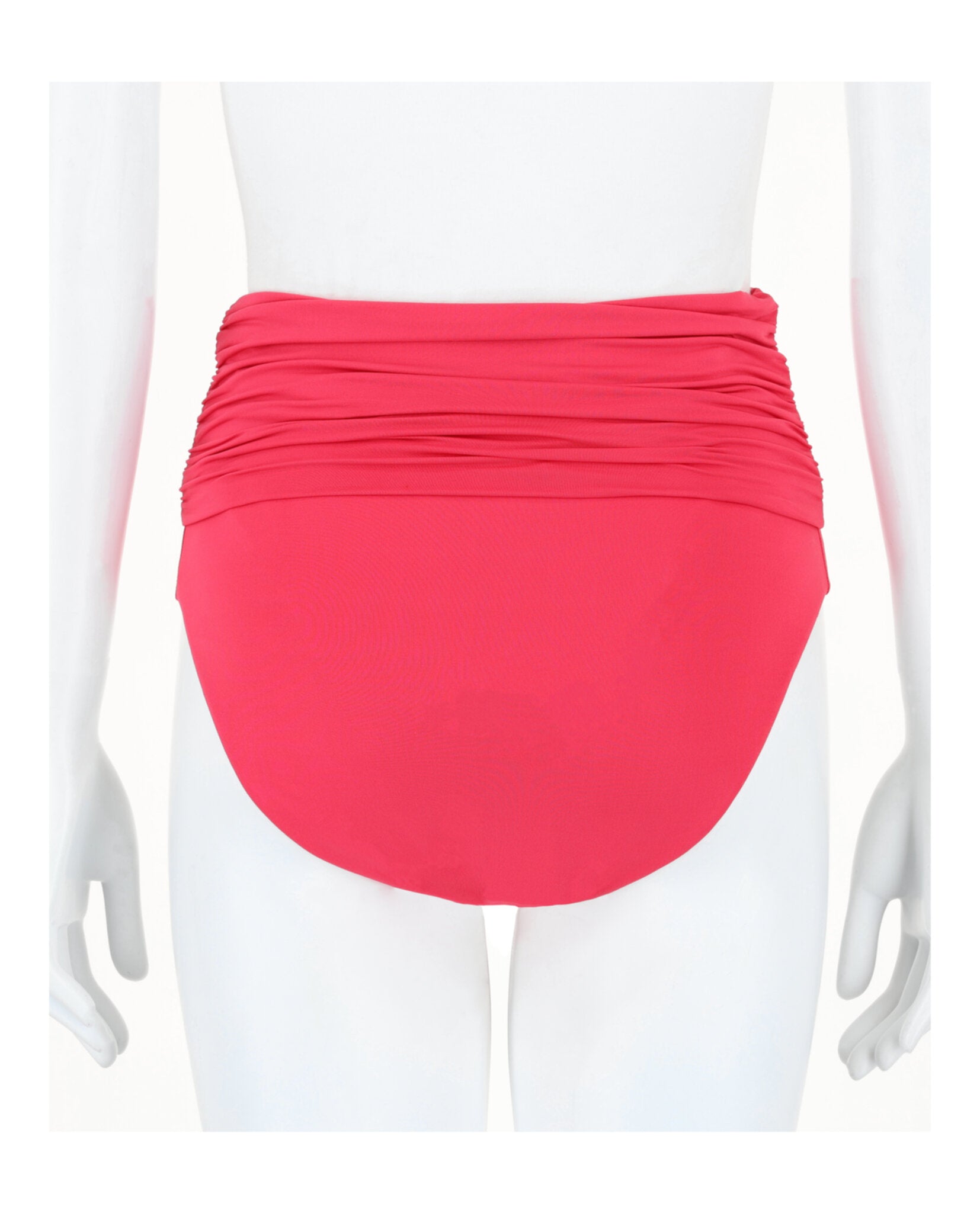 Stella McCartney Womens Draped High-Waist Bikini Bottoms