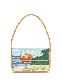 STAUD Staud Women Tommy Beaded Shoulder Bag